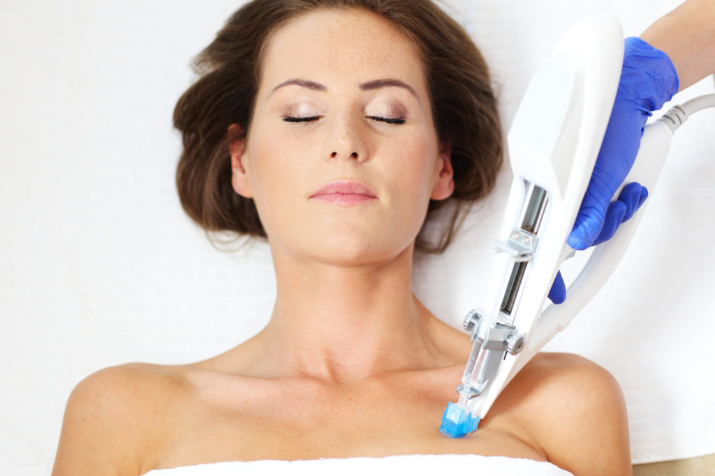 woman-having-breast-mesotherapy-in-beauty-salon